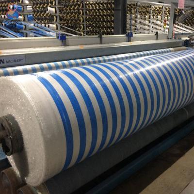 China Water Resistant China Factory Wholesale Blue Polyethylene Tarpaulin Material Tarpaulin Roll for sale