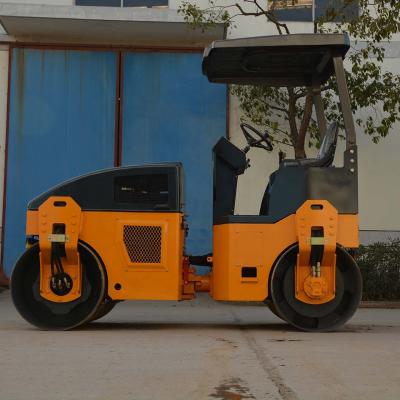 China Full Hydraulic Vibratory Farms 3.5 Ton Double Drum Road Roller Compactor JM8035H for sale