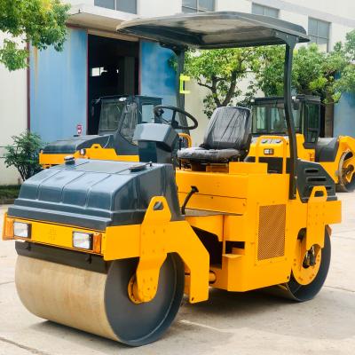 China Cultivate hot product of JUNMA double drum 3 ton vibratory roller compactor in Philippines for sale