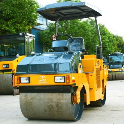 China Cultivates Popular JUNMA 3 Ton Double Drum Road Roller Vibratory Compactor In Indonesia for sale