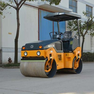 China Full Hydraulic Trusses Double Drum Vibratory Road Roller 3 Ton for sale