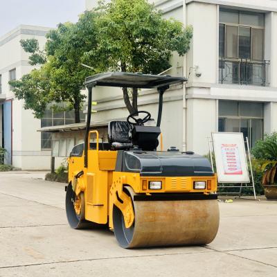 China Cultivates Good Performance Double Drum Vibratory Road Roller For Construction Subject for sale