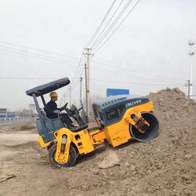 China Farms 6 Ton Mini Asphalt Compactor Roller Tire Combined Road Roller for sale