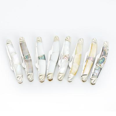 China Hot Sales Automotive Shell Opens Handmade Folding Knife for sale