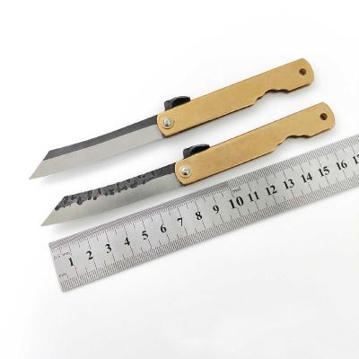 China Japanese hunting knife high quality steel folding knife for outdoor/camping/household for sale