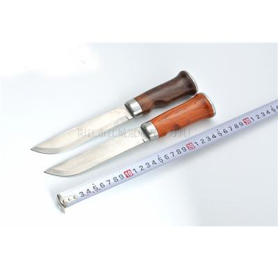 China Non-variable 257mm stainless blade knife camping combat knife outdoor hunting knife for sale