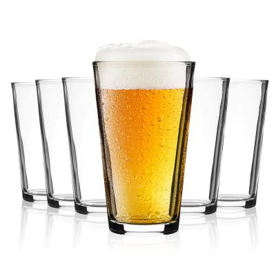 China Modern Classic Pint Beer Glass Bar Glass Sets For Home Bars Parties Use For Drinking Cocktail Beer Or Shaking And Mixing Water for sale