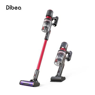 China Cyclone Technology Dibea 25kPA Home Appliance Parts Cyclone Bagless Portable Car Low Price Carpet Robot Handheld Cordless Vacuum Cleaner for sale