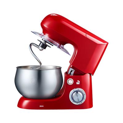 China Portable Kitchen Maker Machine 5L Household Chef Stand Mixer Kneading Dough Mixing Machine Automatic Electric Beater Small for sale