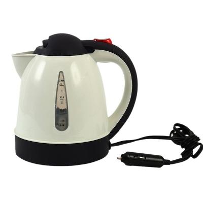 China 360 Degree Hot Rotating Base 1000Ml Electric Car Brew Kettle 304 Stainless Steel Portable Water Heater Auto Travel For Cafe Large Capacity for sale