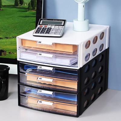 China Living Room Tengzhengyue high demanded desktop official seal folder transparent desk storage organizer Can be used for office storage for sale