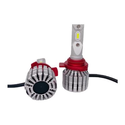 China Super Decoding Drive External Car LED Headlight Bulb Aluminum Car LED Head Lighting for sale