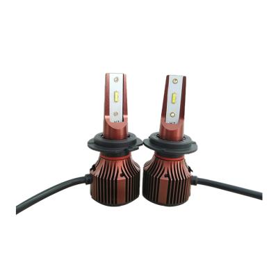 China Hot Selling Aluminum LED Auto Headlight Single Lamp 25W 2150LM Auto Bulbs Lighting H1/H7/H11/9005/9006/9012 for sale