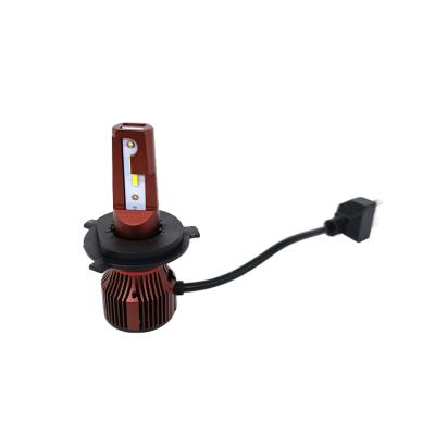 China Car LED Headlight H4 Elite Internal Drive Dual 25W 2150LM Aluminum Lamp 12v 24v for sale