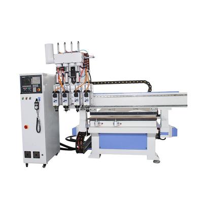 China Four Axis Wood Working CNC Wood Router Machine With Water Cooling for sale