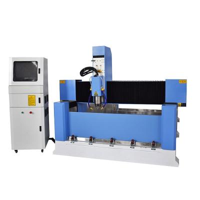 China Hotels Stone Carving CNC Machine Tools Stone Engraving Machine With Saw for sale