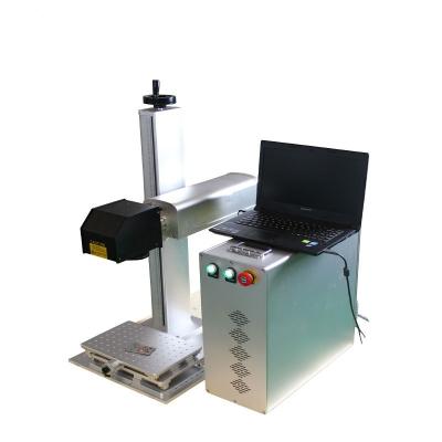 China Laser Marking 20w Fiber Laser Engraving Machine Color Marking Laser Engraving Machine for sale