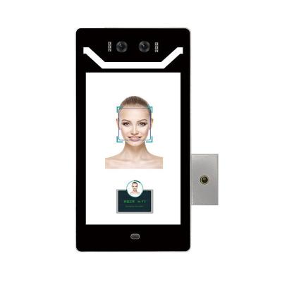 Κίνα 8inch Android Facial Recognition Screen Temperature Scanner Face Thermal Detection προς πώληση