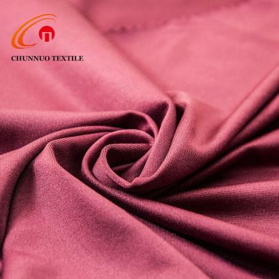 China Good Anti Pill Shaoxing Chunnuo 10% Spandex 90% Polyester Spandex And Stretch Swimwear Fabric for sale