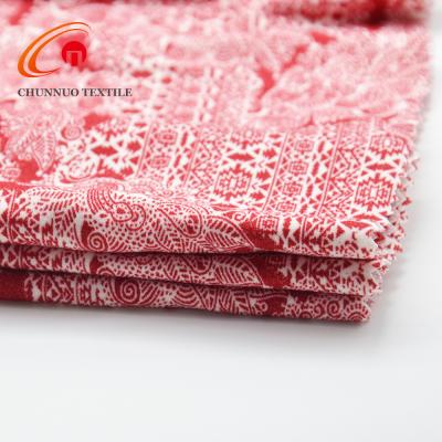 China Chunnuo Textile Polyester Spandex 4 Way Brush Stretch Fabric for sale