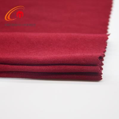 China Memory Chunnuo Textile Cheap Price Soft Milk Silk Solid Brushed Fabric For Garment for sale