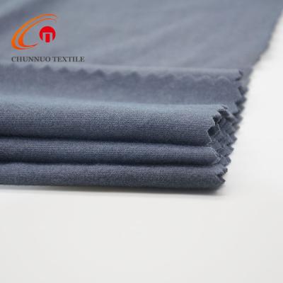 China Stretch Chunnuo Textile Solid Dyed Soft Brushed Polyester Legging Fabric for sale