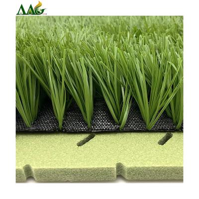 China China AAG 40mm 50mm 60mm Chinese double PE sharpe artificial grass sports flooring U C S synthetic grass soccer grass for sale