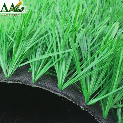 China Chinese double PE artificial grass for soccer football turf grass artificial football 50mm for soccer field turf for sale