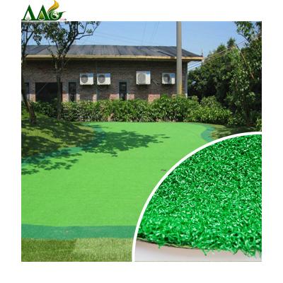 China Monofilament 10MM 12MM AAG Turf Artificial Grass For Putting Green Mini Golf Grass for sale