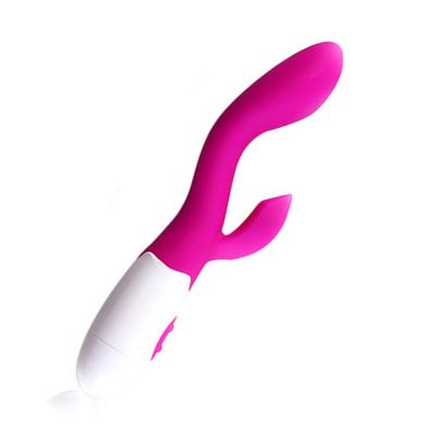 China Rechargeable Silicone Vibrator Free Sample G Spot Vibrator For Women Dildo Toy Rabbit Vibrator Clitoral Massager Female Masturbator Toys For Women EDIAN for sale