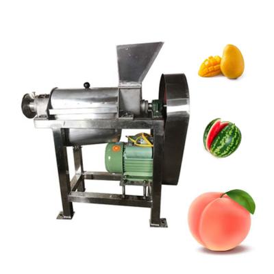 China Low Speed ​​Squeezing Industrial Natural Fruit Juice Orange Mango Juice Peach Juicer Squeezer Machine for sale