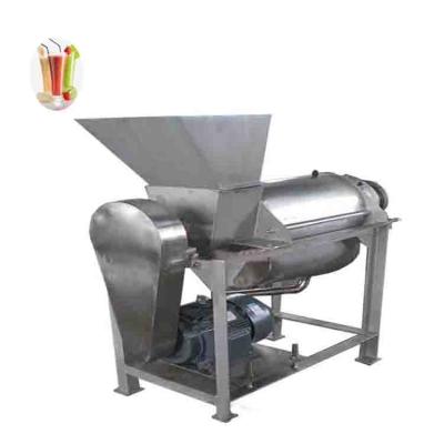 China Hotels Industrial Stainless Steel Screw Fruit Juicer Carrot Mango Pineapple Juice Extractor Pressing Machine for sale