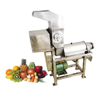 China Industrial Screw Low Speed ​​Crushing And Pressing Cold Driven Vegetable Fruit Apple Carrot Juice Extraction Machine for sale