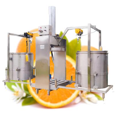 China Juicing factory semi-automatic double barrel cold press hydraulic grape fruit juicers for sale