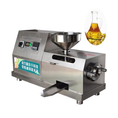 China Hotels High Productivity Commercial Oil Extractor Soybean Sesame Peanut Oil Making Press Machine for sale