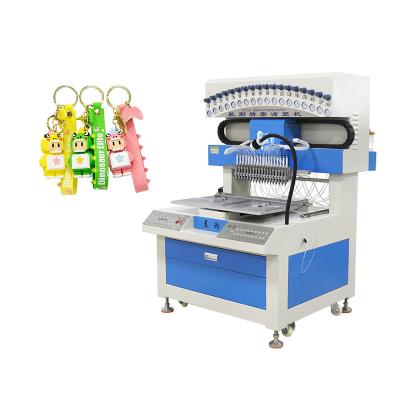 China 316KG Long Life Soft PVC and Silicon Product Machine for Keychain Making in 18 Colors for sale