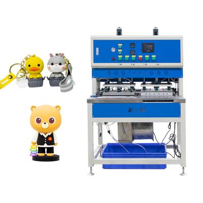 China High Productivity 2D 3D Press Molding Mchine For PVC Patches And Soft Toys for sale