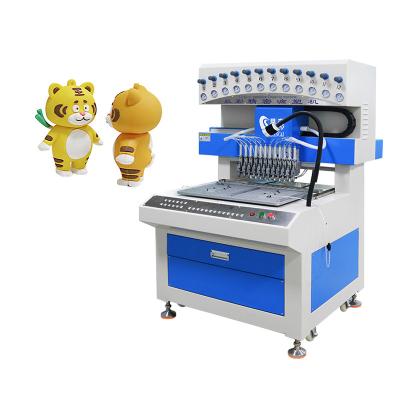 China Gepersonaliseerde siliconen dispensing machine grote dimensie zachte pvc dispensing machine Te koop