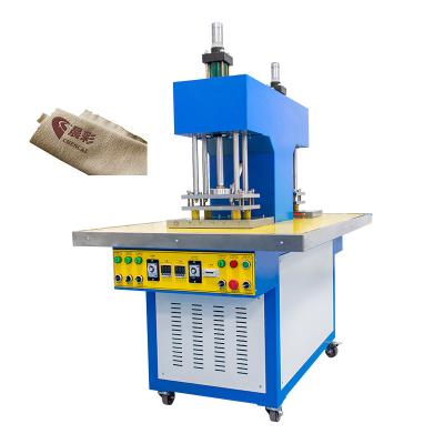 China 632KG Silicone Rubber Heat Press Transfer Machine For Garment 2D 3D Patches Printing for sale