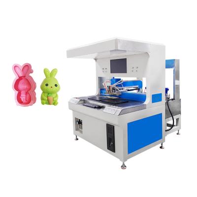 China Fully Automatic Chocolate Decorating Machine With Large Workbench Area 400*300mm for sale