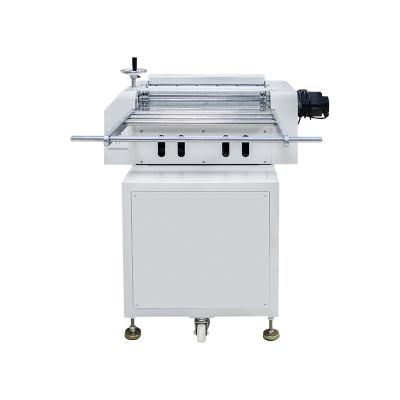 China Solid Silicone Rubber Band Cutting Machine In White 5-500mm Cutting Length for sale