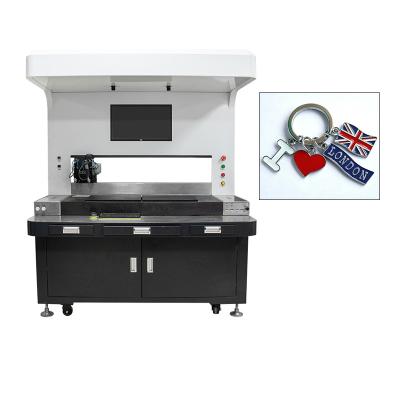 China Auto Enamel Dispensing Machine Lapel Pins Painting Machine For Jewellery for sale