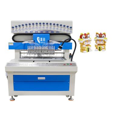 China 1250*1050*1560mm Slipper Upper Soft PVC Dripping Machine with Automatic Function for sale