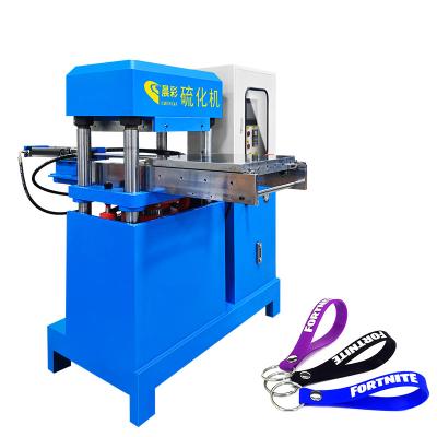 China Flatbed Rubber Vulcanizing Machine 50 Ton Label Silicone Vulcanizing Machine for sale