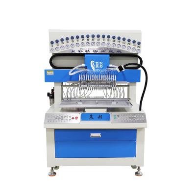 China 18 Colors3D Clothing Logo Patch PVC Rubber 3D Patch Making Machine for sale