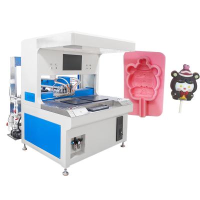 China Automatic Visual Chocolate Decorating Machine For Flowing Liquids for sale