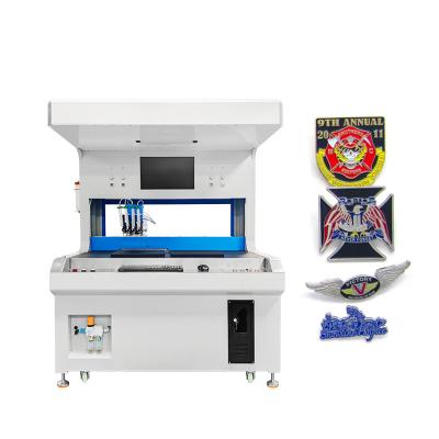 China Automatic Enamel Painting Machine 4800W Pixel For Hardware Jewelry for sale