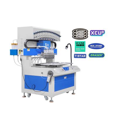 China 18 Color Label Dispensing Machine For PVC Silicone 2D 3D for sale