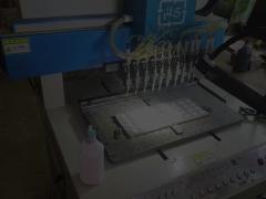 Automatic Dripping Machine PVC Badge Making Machine