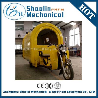 China Multifunctional mobile food tricycle tricycle mobile canteen food cart with hot sale for sale